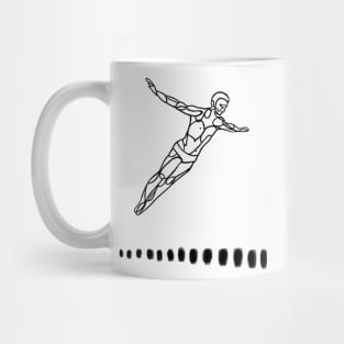 High Diving, Platform Diver Mug